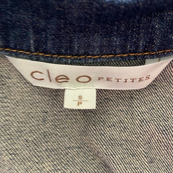 Cloe petites jean jacket EUC size s - Picture 4 of 7